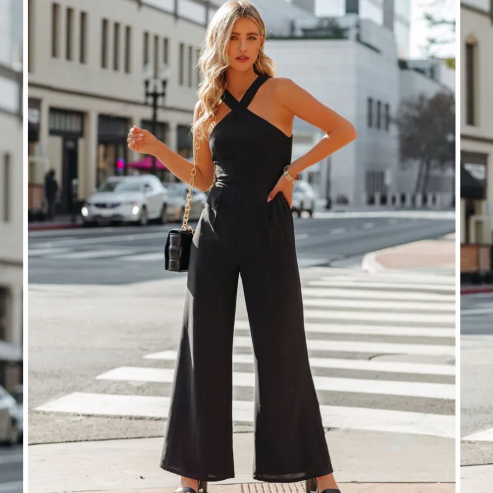 Vici Dolls Decide the Vibe Jumpsuit NWT